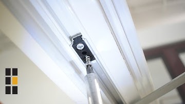 Installing and Adjusting the Siegenia Sash Limiter