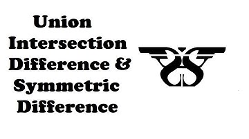195. How to Perform Set Operation in Python || Union, Intersection, Difference, Symmetric Difference