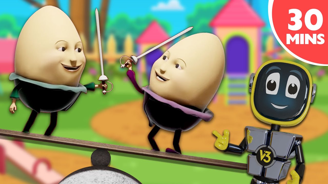 Humpty Dumpty + 30 Minutes of Nursery Rhymes and Baby Songs