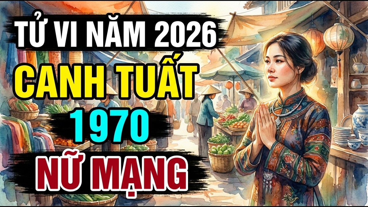 Tử Vi Tuổi Canh Tuất 1970 Nữ Mạng Năm 2026: Vận Trình Hanh Thông, Cát Tường Như Ý