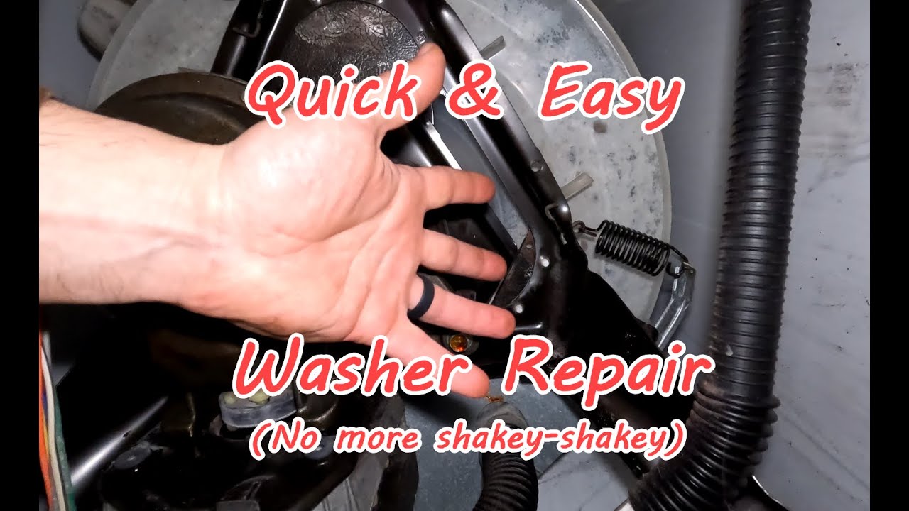 Washing Machine Repair Fast & Easy Out of Balance Fix YouTube