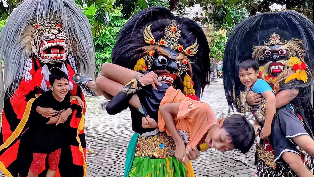 BIKIN KETAWA  !! TOP FUNNY 10 Kumpulan Pengejek Ketangkap Barongan Ngamuk, Bikin Geleng Kepala 😱