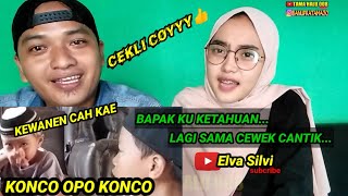 BAPAK KU KETAHUAN LAGI SAMA CEWEK CANTIK