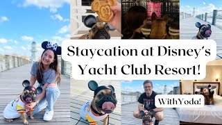 Disney’s Yacht Club Resort with our dog!!!