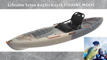 Lifetime Teton Angler Kayak FISHING MODS