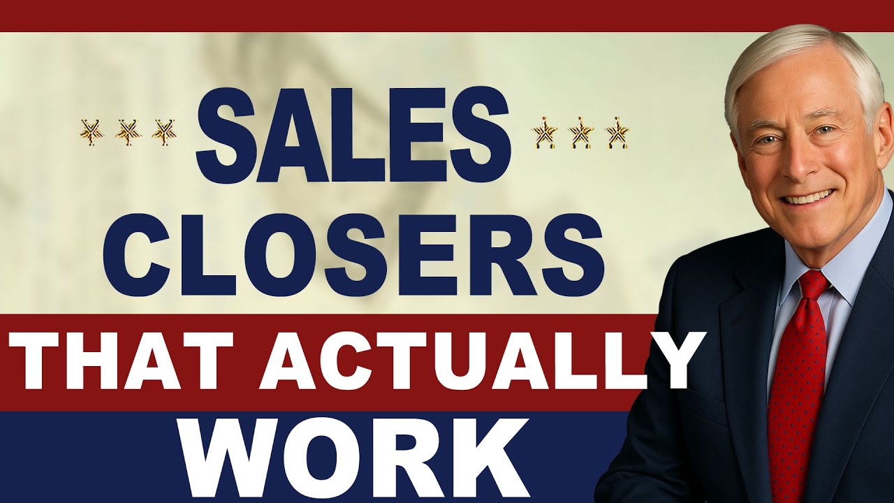 Brian Tracy: Sales Closers That Actually Work - YouTube
