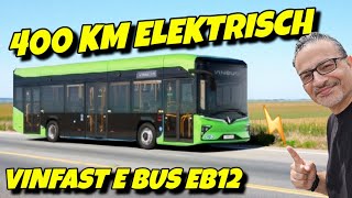 The end of the diesel bus The VinFast EB12 electric bus travels 400 km. #vinfastebus