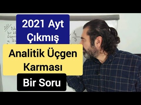 2021 Ayt Geometri Çıkmış Karma Bir Soru #aytgeometri