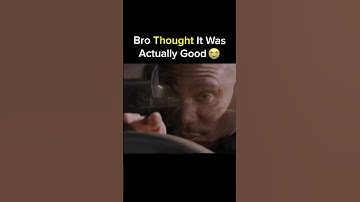 Bro Thought It Was Good 😭