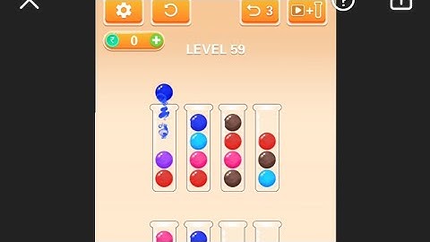 Drip sort puzzle game level 59 complete play ,gamer boy 101