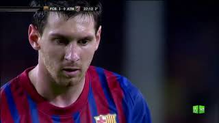 Barcelona vs Atletico Madrid (5-0) La Liga 2011-12 Full Game Highlights HD Spanish Commentary