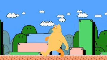 Cat Walk Cycle With Parallax Scrolling