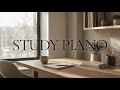 QUIET STUDY | Study Piano 📚 2 Hours Instrumental Music for Focus