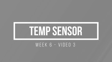 ENCE 3231 Week 6 - Video 3 - STM32F4 Temp Sensor