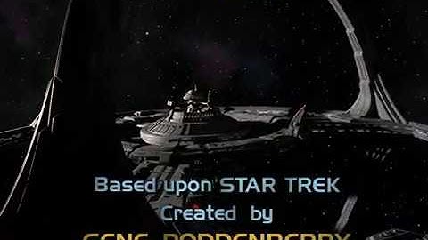 Star Trek Deep Space Nine Intro 4K AI Machine Learning