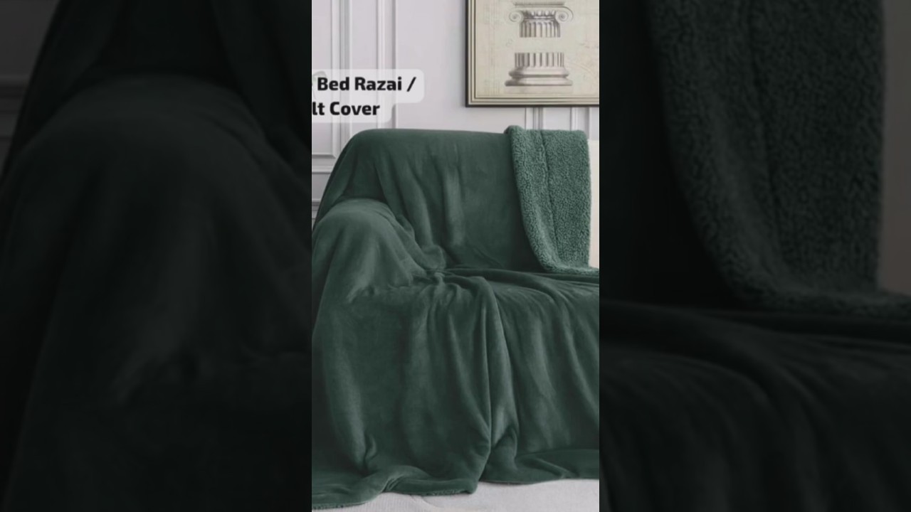 SOFT DOUBLE BED/ RAZAI COVER