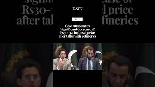 Govt announces significant decrease of Rs30-32 in diesel price after talks with refineries