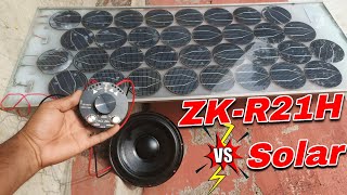 ZK-R21H Solar Powered! 🔋 Efficiency Test &amp; Audio Quality Review 