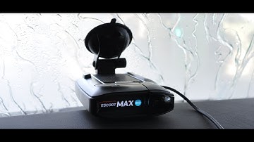 Escort MAX360 Radar Detector Arrows + Speed Camera Demo