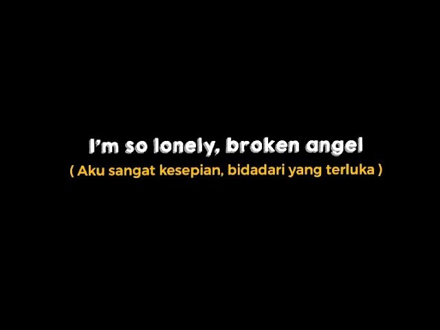 DJ broken angel - full Mentahan lirik dan terjemahan class=