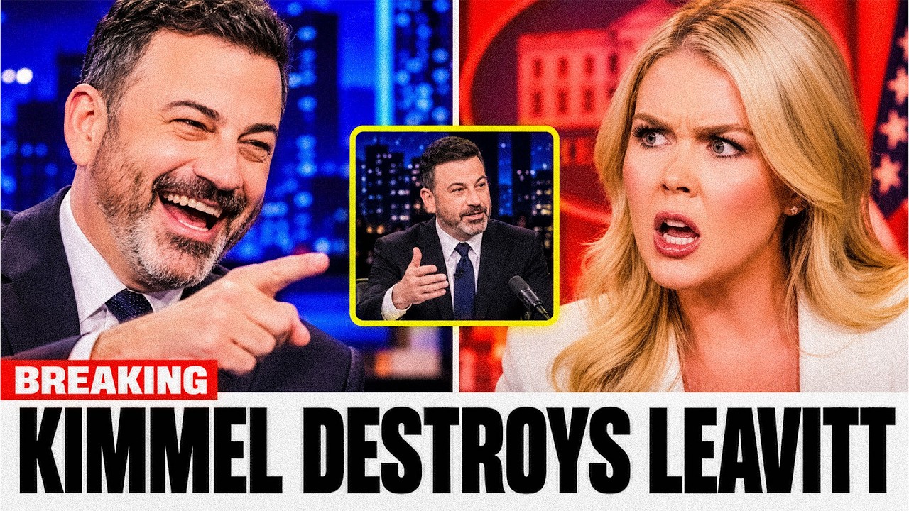 Trump GOES NUTS After Jimmy Kimmel HUMILIATES Karoline Leavitt On Live TV