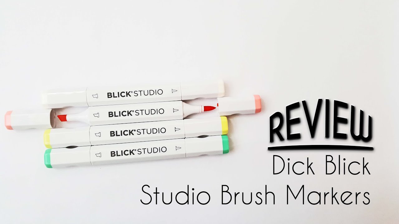 Blick Studio Brush Markers - Assorted Colors, Set of 96