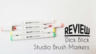 Alcohol Marker Review: Blick Studio Markers