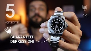 5 Shocking reasons why the Rolex Submariner is the most depressing watch of all time!