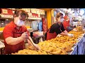 치킨 종류만 10종류? 바삭한 닭껍질, 겉바 속촉 ! 야채 닭똥집, 치킨 ! | 10 Kinds of Crispy Fried Chicken ! | Korean Street food