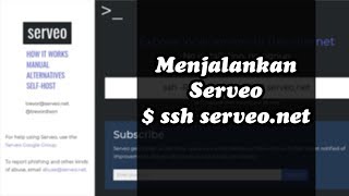 Cara Menjalankan Serveo di Ubuntu ? | Linux-H