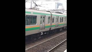 ＪＲ湘南新宿ライン【E231系1000番台】と西武新宿線【20000系】三代目Ltrainが並走‼️