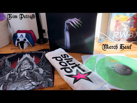 Kim Petras Vinyl x Merch Mini Merch Haul - Nerdy Necessities Episode 3