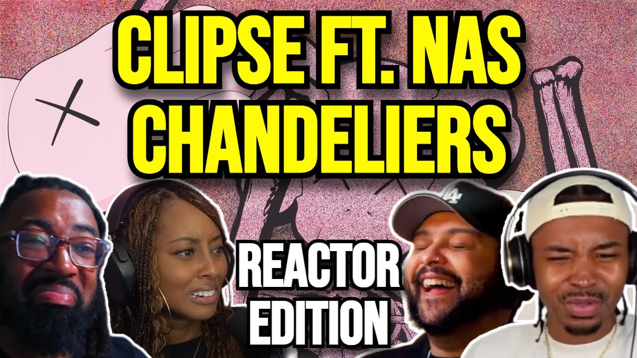 Clipse при участии Nas — Let God Sort Em Out/Chandeliers | РЕАКЦИЯ MASHUP