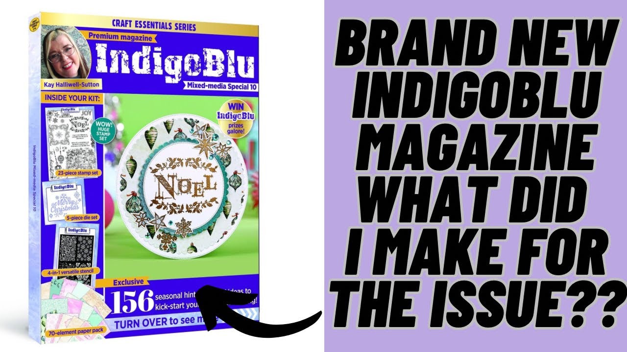 IndigoBlu Brand New Magazine Box Kit. What Did I make For The Issue? 