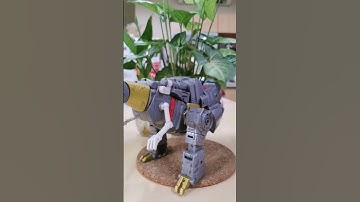 No ROBOSEN Grimlock? No worries 😎 #shorts #transformers #stopmotion #robosen
