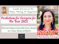 Numerology predictions for Everyone for year 2022/based on your Date of Birth