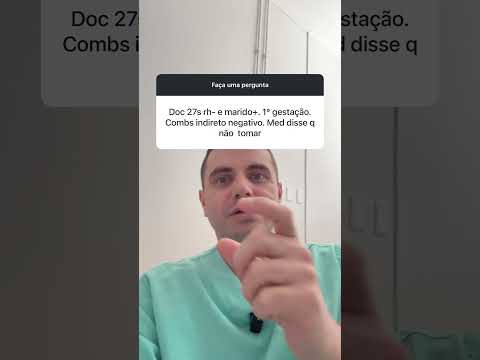 RH-, faz imunoglobulina com 28 semanas? Ou ao nascimento? #drdiegoresponde