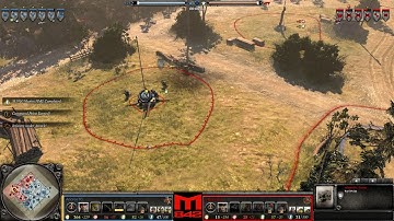 CoH2 - 1v1 [WM]AndresTC vs [SU]SalmonTA