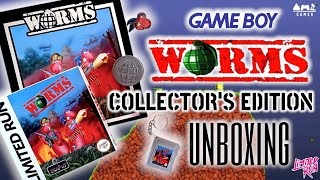 Worms Game Boy Collector's Edition β Limited Run Games UNBOXING