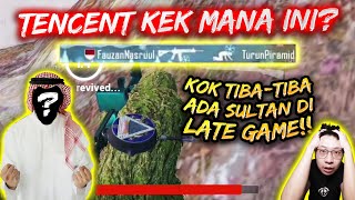 TENCENT!! KENAPA TIBA2 NONGOL SULTAN DI LATE GAME!! | PUBG MOBILE