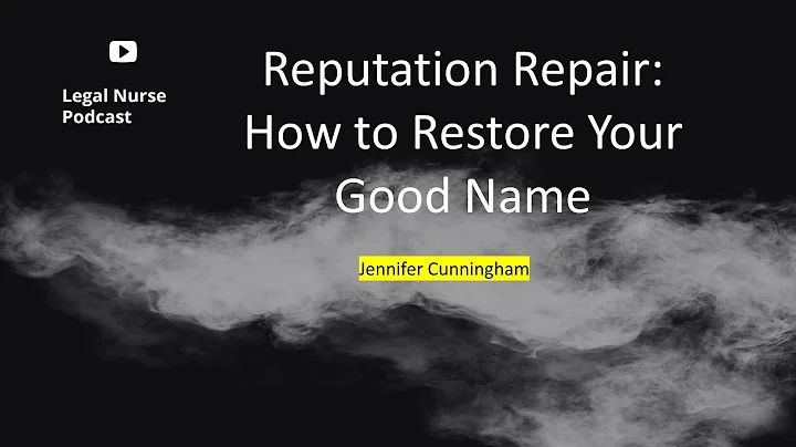 Reputation Repair: How to Restore Your Good Name -...