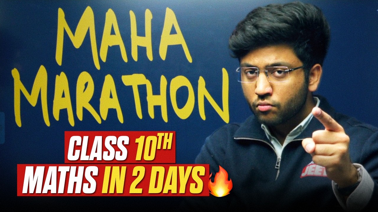 Maths MAHA MARATHONS Announcement 🔥 | Shobhit Nirwan