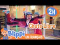 Blippi fait de la chute libre   blippi en franais  vidos ducatives pour enfants