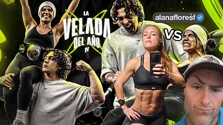 Carlos Belcast Entrena con Alana para pelear contra AndoniFitness en La Velada del Año V