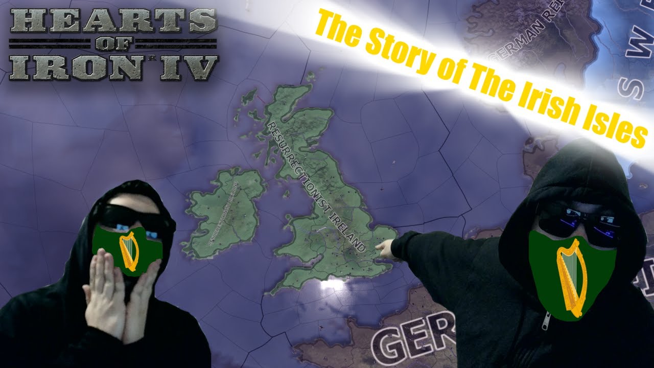 An Emerald Empire Hoi4 Ireland Gameplay The Irish Isles Challenge