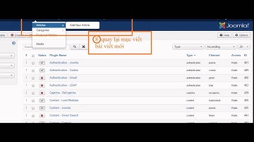 Hướng dẫn chèn video vào bài viết joomla