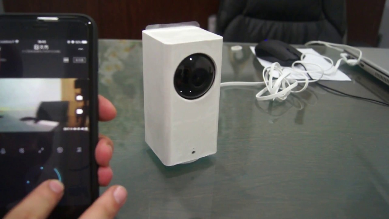 Derivation Architecture Dent Xiaomi Dafang 1080P IP Camera - test day and night - YouTube