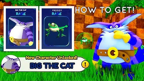 HOW TO GET THE BIG THE CAT SKIN + FROGGY PET IN SONIC SPEED SIMULATOR!! (Find Froggy Event!)