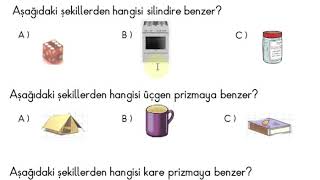 1. Sınıf Matematik Geometrik Cisimler-silindir 1. Sınıf Matematik Geometrik Cisimler-silindir