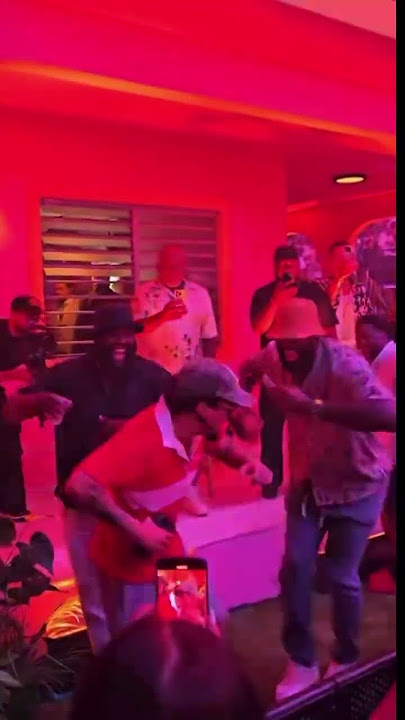 Bad Bunny & Lebron James at Bad Bunny Puerto Rico concert